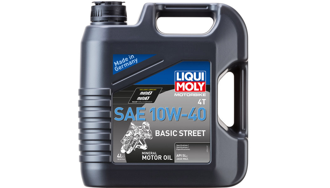 Liqui Moly Basic Street 4T Oil - 10W-40 - 4 Liters