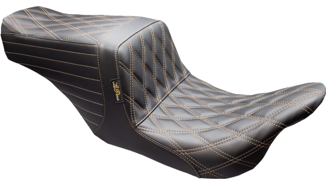 Le Pera Tailwhip Up Front Seat - Double Diamond w/ Chestnut Thread - FL '08-'24
