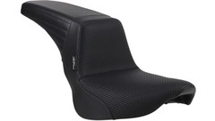 Le Pera Kickflip Seat - Basketweave - Black - Softail '18-'23
