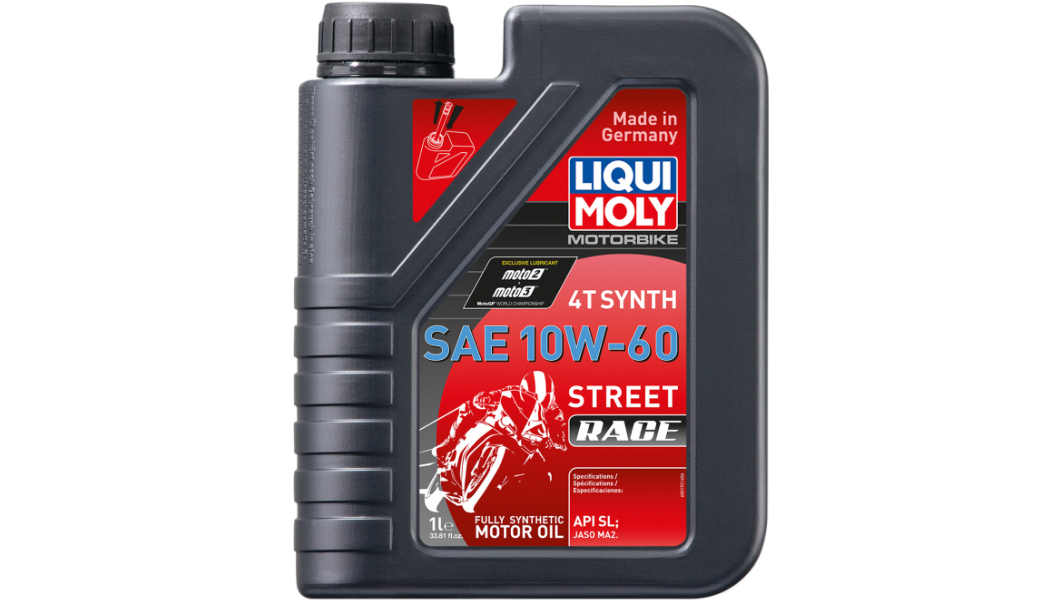 Liqui Moly Street Race Synthetic 4T Oil - 10W-60 - 1L