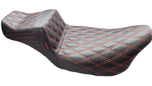 Le Pera Tailwhip Daddy Long Legs Seat - Double Diamond w/ Red Thread - FL '08-'24