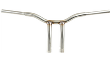 LA CHOPPERS Kage Fighter Welded Bent-Riser Handlebar - One Piece - 10" - Stainless Steel