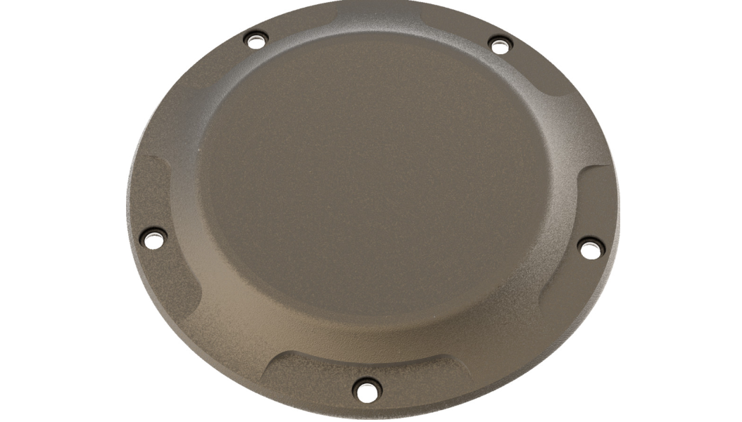 LA CHOPPERS Derby Cover - County Line - Bronze - '99-'18 Harley-Davidson