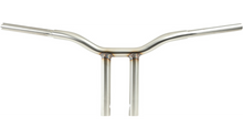 LA CHOPPERS Kage Fighter Welded Straight-Riser Handlebar - One Piece - 12" - Stainless Steel