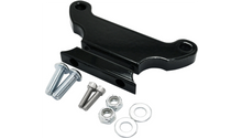 LA Choppers T-Bar Gauge Mount - Gloss Black - 1" Diameter
