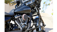 LA CHOPPERS Twin Peaks Engine Guard - Black