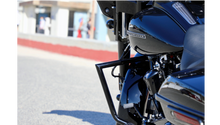 LA CHOPPERS Twin Peaks Engine Guard - Chrome