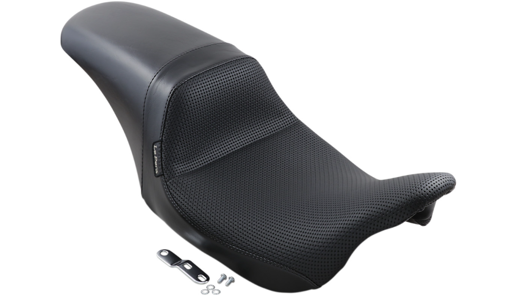 Le Pera Daytona Sport Seat - Basketweave - Black - FL '08-'23