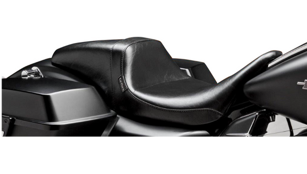 Le Pera Daytona Sport Seat - Smooth - Black - FL '08-'23