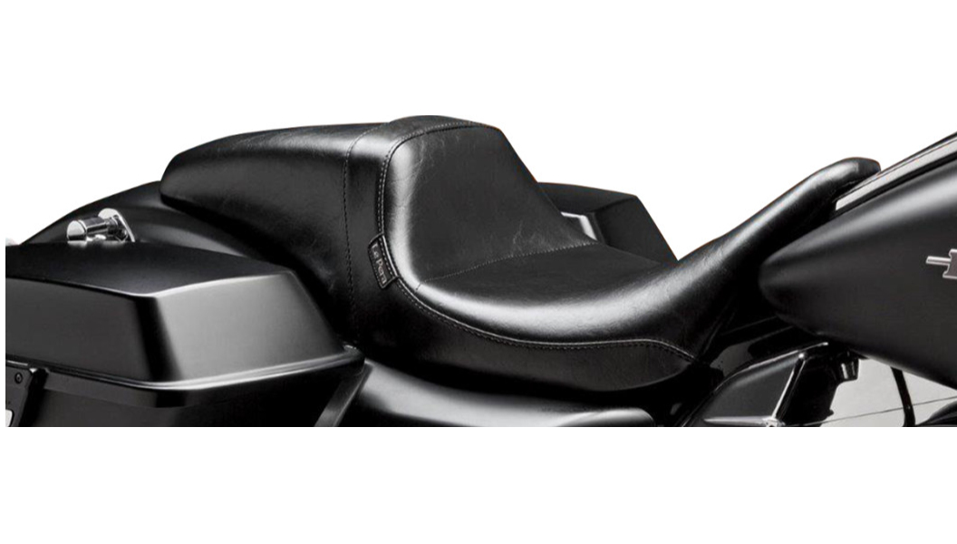Le Pera Daytona Sport Seat - Smooth - Black - FL '08-'23