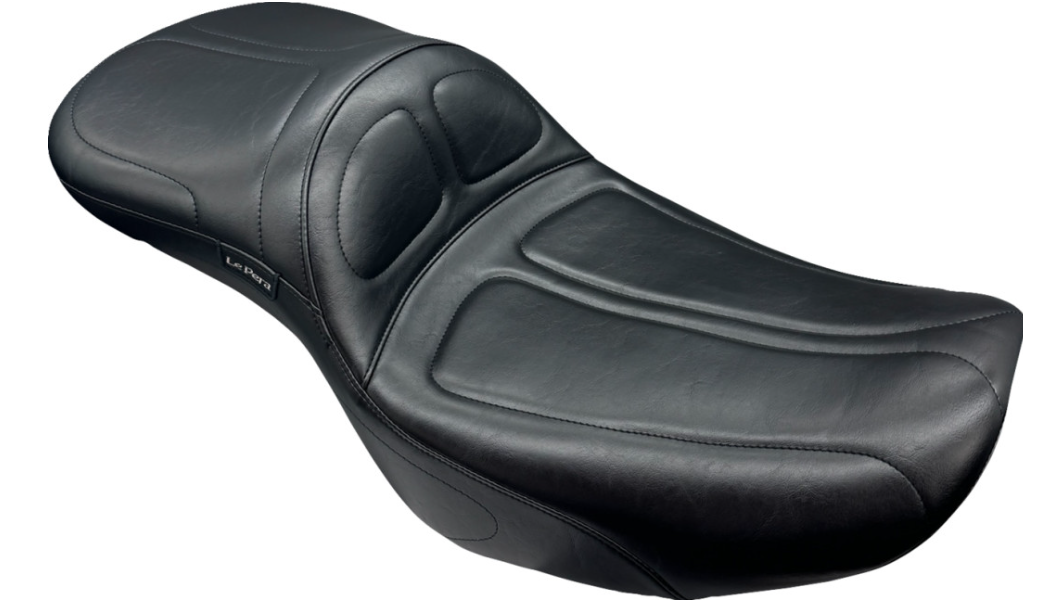 Le Pera Maverick Daddy Long Legs Seat - Without Backrest - Black - FLH/FLT '23-'25