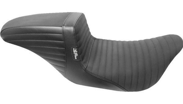 Le Pera Kickflip Seat - Pleated w/ Gripp Tape - Black - FL '08-'23