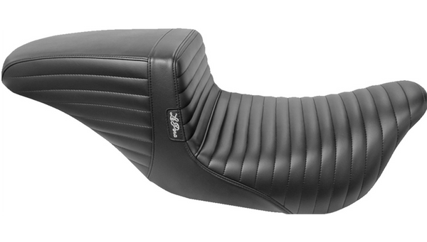 Le Pera Kickflip Daddy Long Legs Seat - Pleated - Black - FL '08-'23