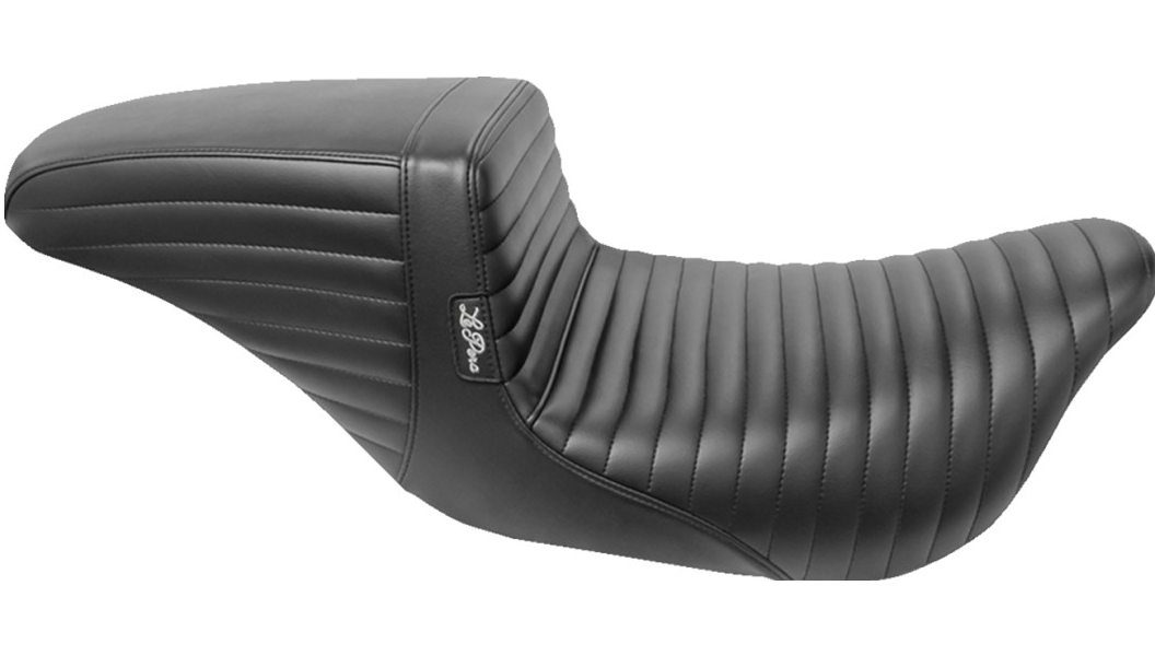 Le Pera Kickflip Daddy Long Legs Seat - Pleated - Black - FL '08-'23