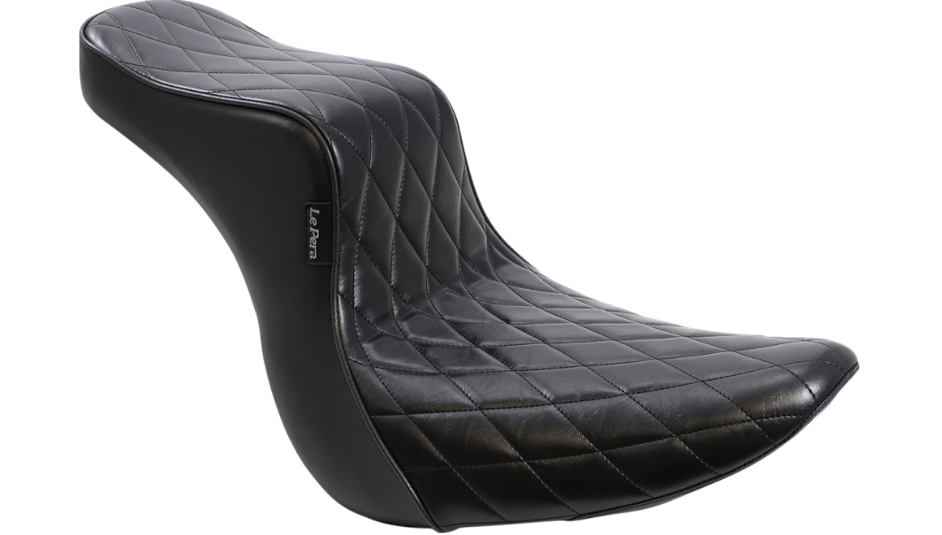 Le Pera Cherokee Seat - Diamond - Black - Softail '18-'23
