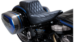 Le Pera Kickflip Seat - Diamond - Black - Softail '18-'23