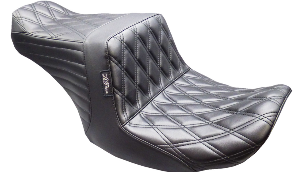 Le Pera Tailwhip Up Front Seat - Double Diamond - FLT/FLH '23-'25
