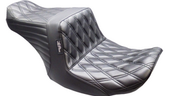 Le Pera Tailwhip Up Front Seat - Double Diamond - FLT/FLH '23-'25
