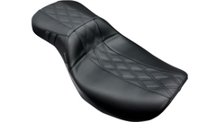Le Pera Outcast Daddy Long Legs Seat - 2Up - w/o Backrest - GT2 Inlay - FLH/FLT '23-'25