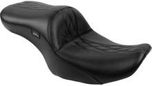 Le Pera Tailwhip Seat - Bright Gray Double Diamond Stitch - FLH/FLT '23-'25