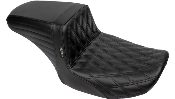 Le Pera Kickflip Seat - Double Diamond Stitch - FLH/FLT '23-'25