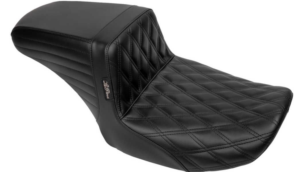 Le Pera Kickflip Seat - Double Diamond Stitch - FLH/FLT '23-'25