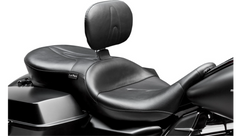 Le Pera RT66 Seat - With Backrest - Stitched - Black - FL '08-'23