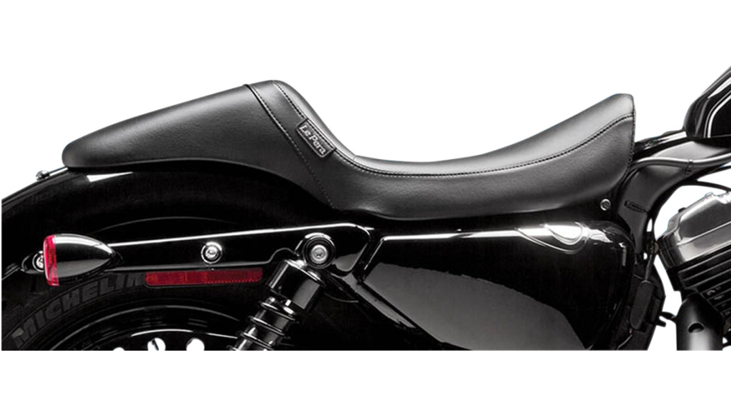 Le Pera Daytona Sport Daddy Long Legs Seat - Smooth - Black - XL '04-'22