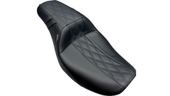 Le Pera Outcast Daddy Long Legs Seat - w/o Backrest - GT2 Inlay - FLH/FLT '23-'25