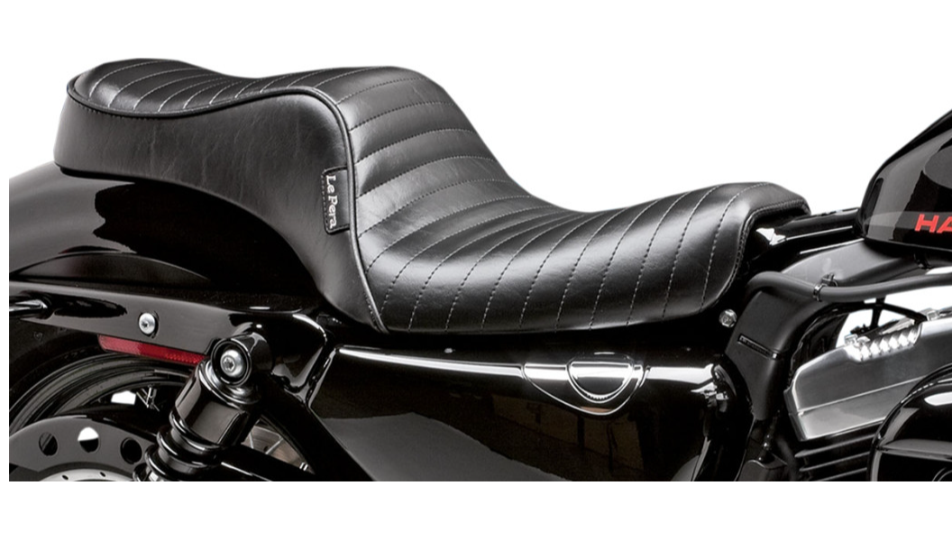 Le Pera Cherokee Seat - Pleated - Black - XL '04-'22