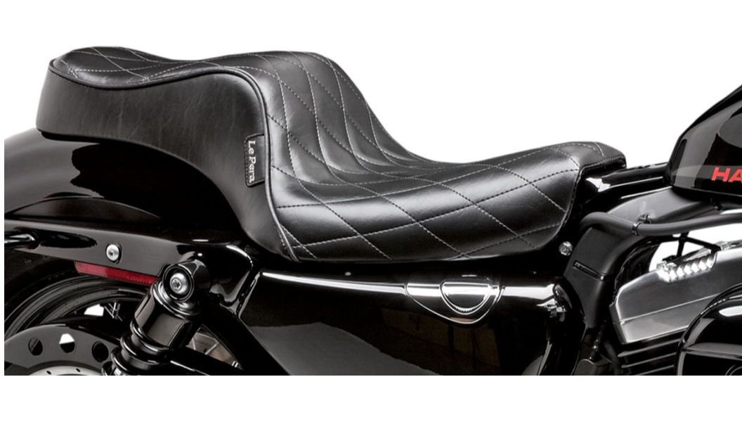 Le Pera Cherokee Seat - Diamond - Black - XL '04-'22