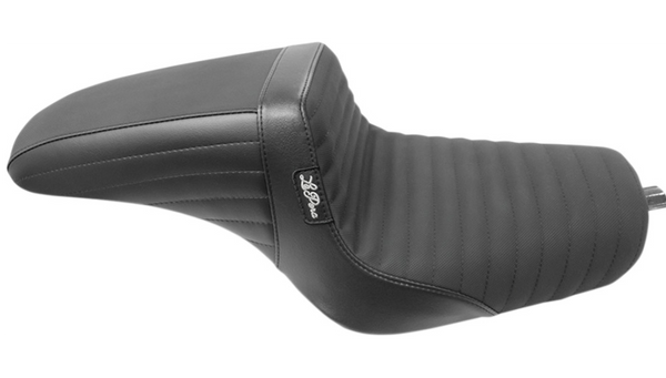 Le Pera Kickflip Seat - Pleated w/ Gripp Tape - Black - XL '10-'22