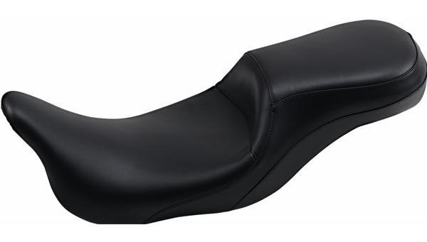 Le Pera Outcast Daddy Long Legs Seat - 2-Up - w/o Backrest - Smooth - Black - FL '08-'23
