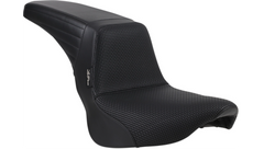 Le Pera Kickflip Seat - Basketweave - Black - Softail '18-'23