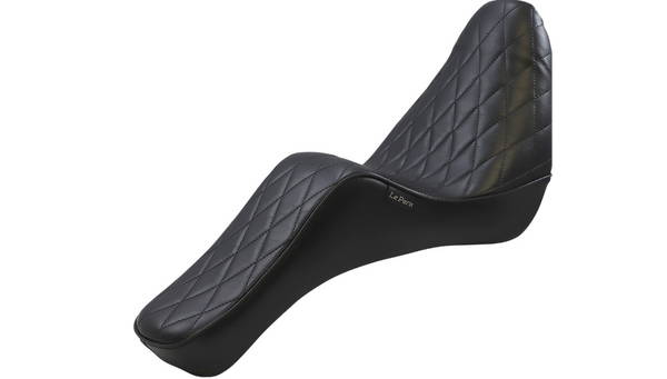 Le Pera Cherokee Seat - Diamond - Black - Softail '18-'23