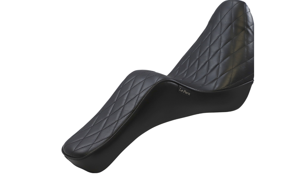 Le Pera Cherokee Seat - Diamond - Black - Softail '18-'23
