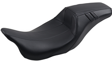 Le Pera Outcast Daddy Long Legs Seat - Full-Length - w/o Backrest - Carbon Fiber Inlay - Black - FL '08-'23