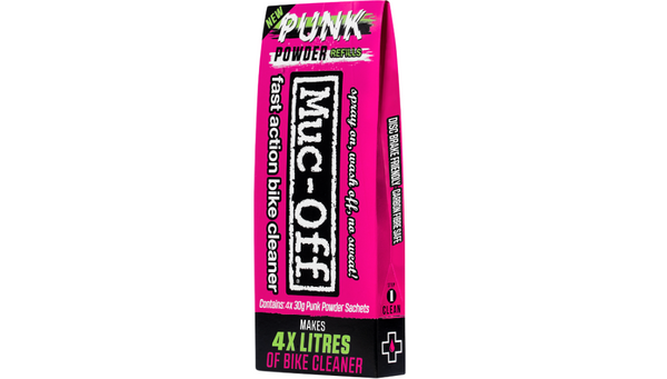 Muc-Off Punk Powder Concentrated Cleaner Refill Pack - 4 Pack