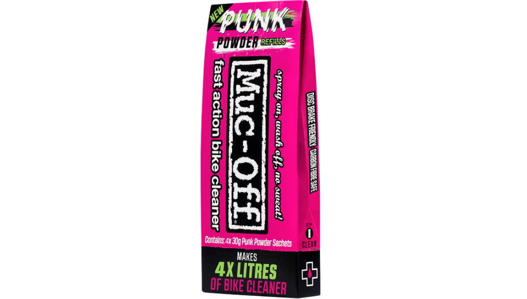 Muc-Off Punk Powder Concentrated Cleaner Refill Pack - 4 Pack