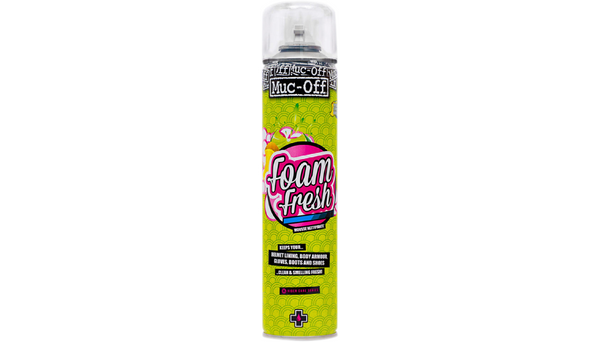 Muc-Off Foaming Helmet Freshener - 13.5 U.S. Fl Oz. - Aerosol