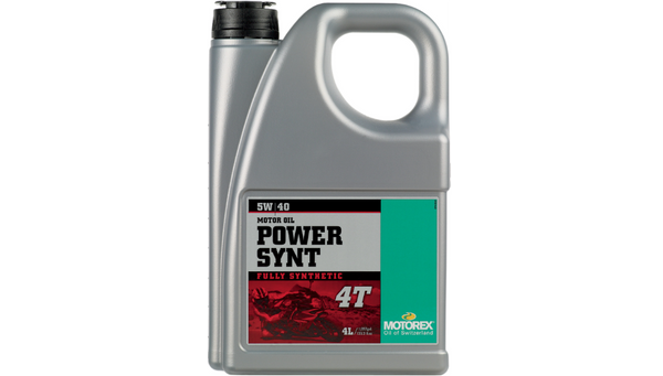 MOTOREX Power Synt 4T Engine Oil - 5W-40 - 4L