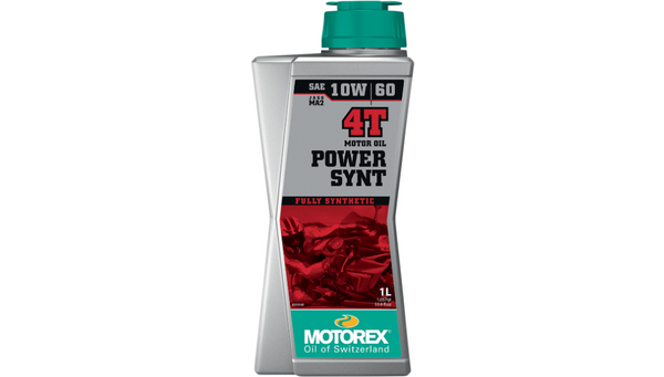MOTOREX Power Synt 4T Engine Oil - 10W-60 - 1L
