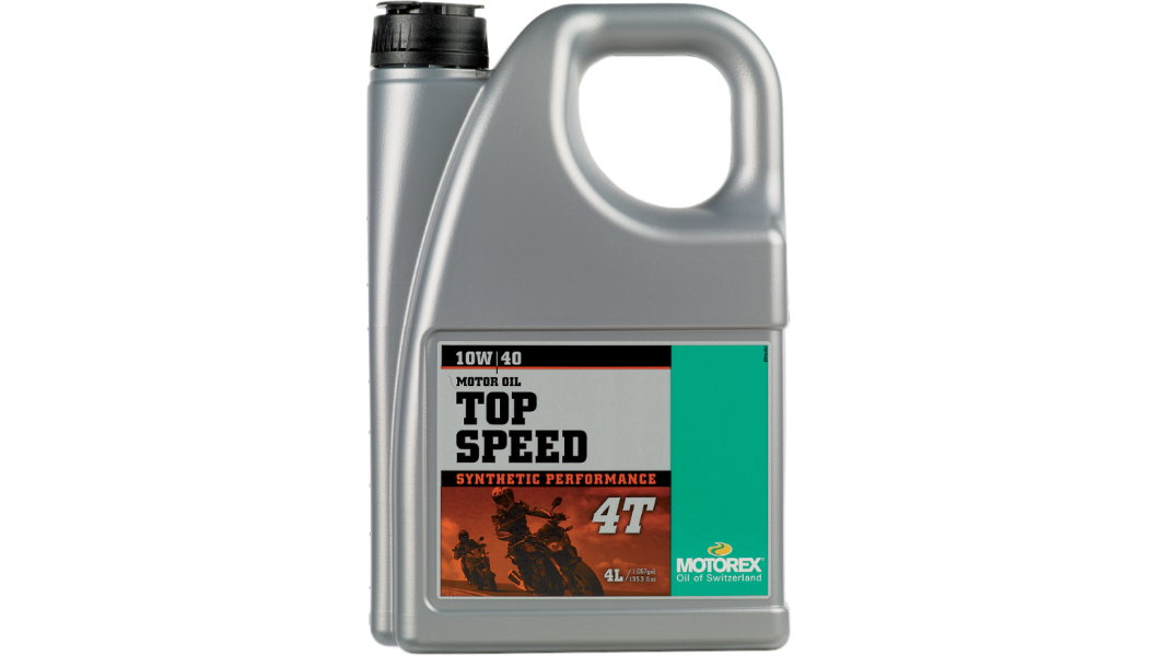 MOTOREX Top Speed Synthetic 4T Engine Oil - 10W-40 - 4L