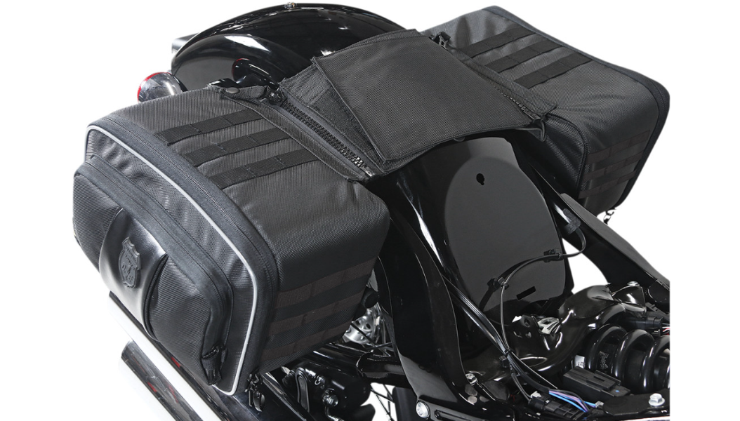 Nelson Rigg Road Trip Saddlebags - Black