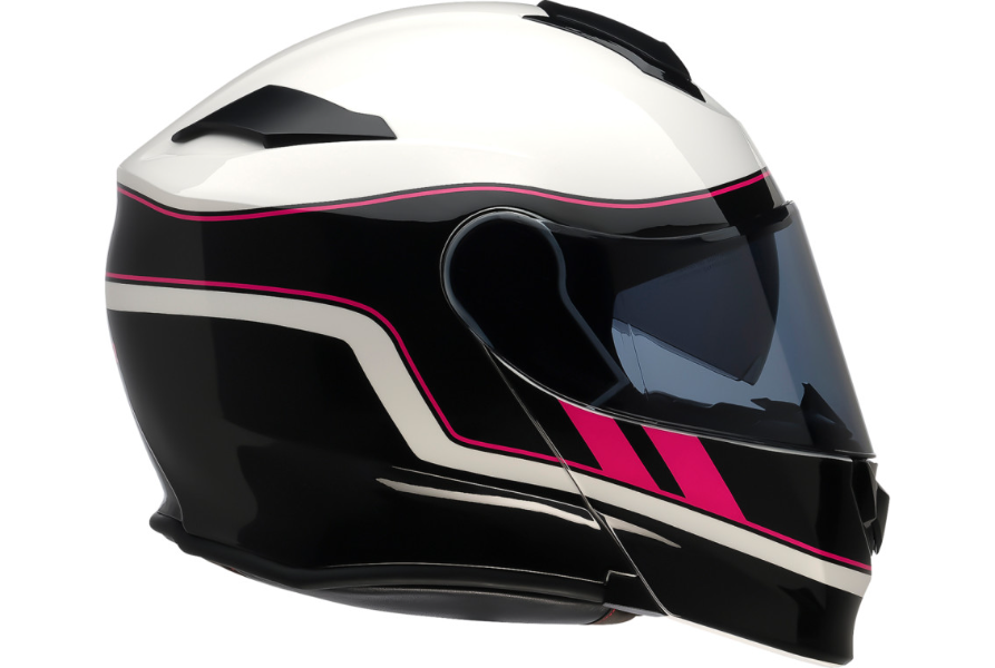 Z1R Solaris 2.0 Opus Modular Helmet - Black/White/Pink