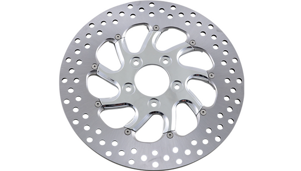 PERFORMANCE MACHINE Brake Rotor - 11.8" - Torque - Chrome
