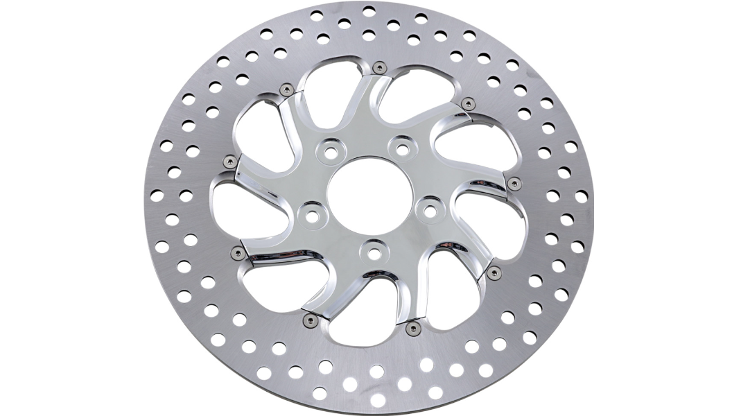 PERFORMANCE MACHINE Brake Rotor - 11.8" - Torque - Chrome