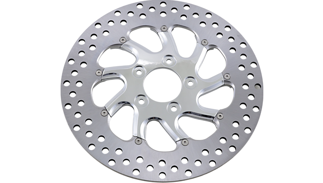 PERFORMANCE MACHINE Brake Rotor - 11.8" - Torque - Chrome