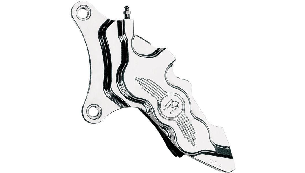 Performance Machine 6 Piston Caliper - 11.5" - Left - Chrome