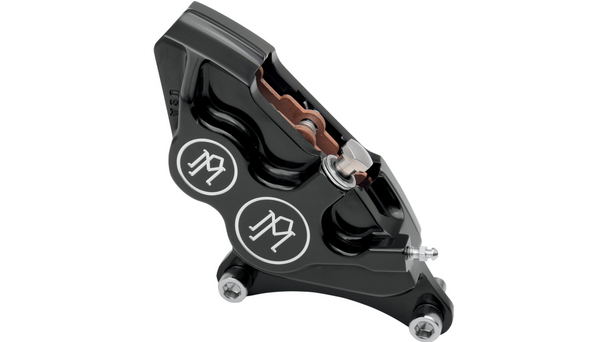 Performance Machine 4-Piston Caliper - Front Left - Contrast Cut™ - 11.5"